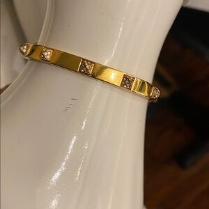 Elegant Swarovski Crystals Rose Gold Bracelet